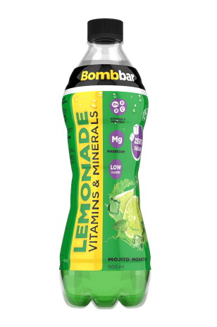 BOMBBAR Напиток б/а &quot;Лимонад со вкусом лимона и мяты&quot; ПЭТ 500мл/12 — 65fit