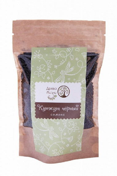 Кунжут черный 200гр, Древо жизни — 65fit