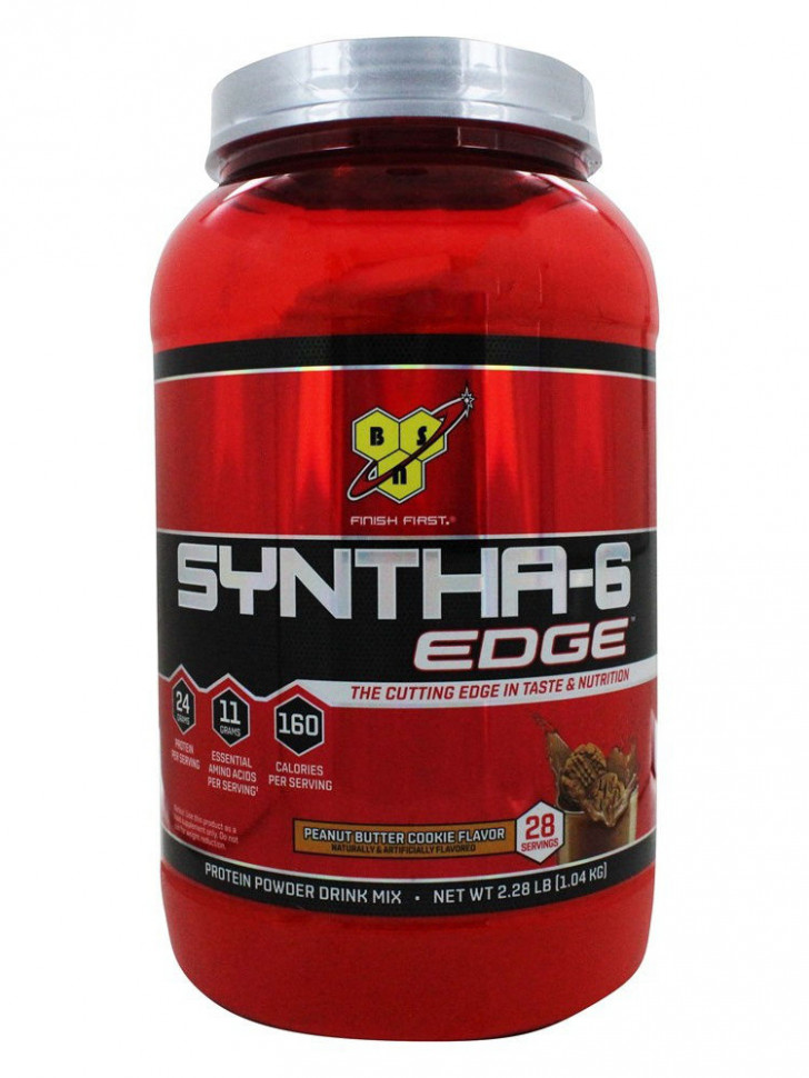BSN Syntha-6 Edge 2.28 lb Peanut Butter Cookie фото 1 — 65fit