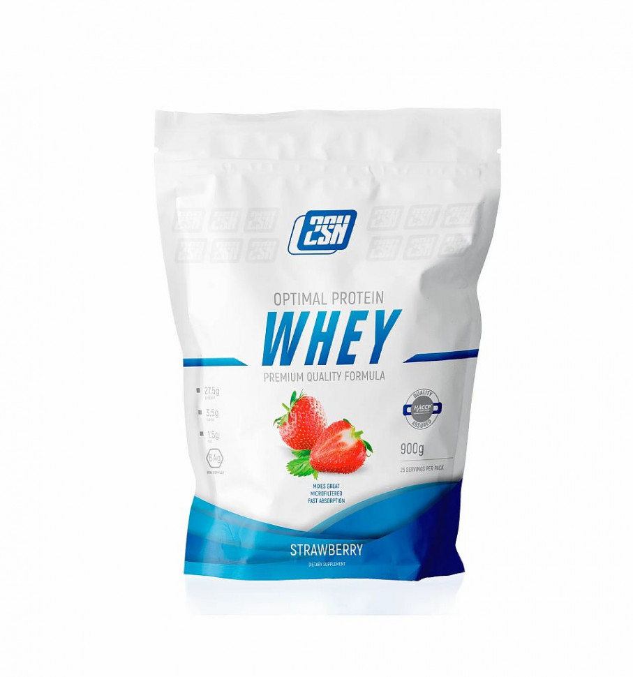 #2SN Whey Protein Клубника 900g фото 1 — 65fit