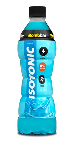 BOMBBAR Напиток б/а слабогазированный ИЗОТОНИК  пэт 0,5л/12 — 65fit