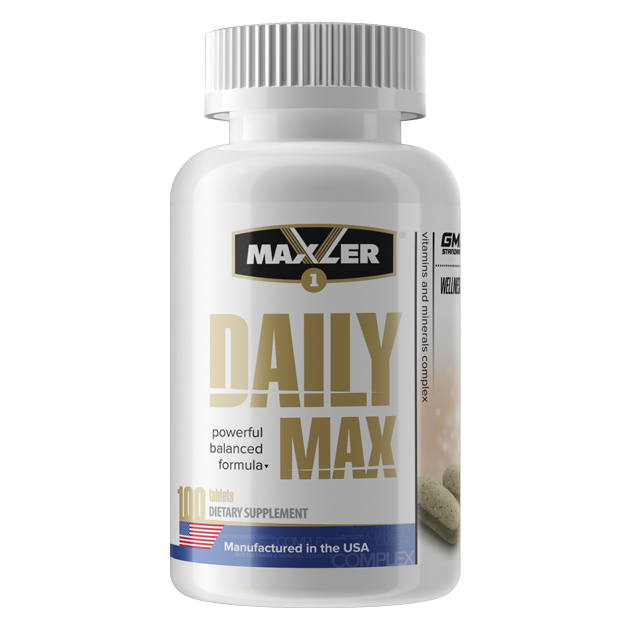 #MXL. Daily Max 100 tabs. фото 1 — 65fit