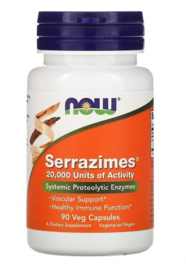 #NOW Serrazimes 90 Capsules — 65fit