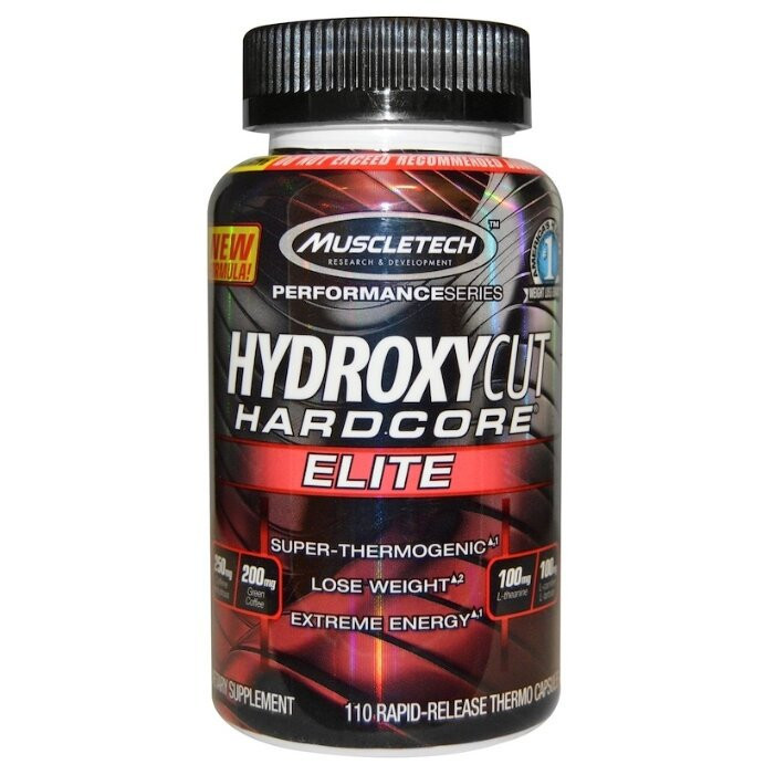 Hydroxycut Hardcore Elite 110капс, MuscleTech фото 1 — 65fit