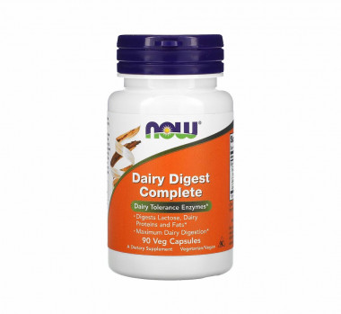 #NOW Dairy digest Complete 90Veg Capsules — 65fit