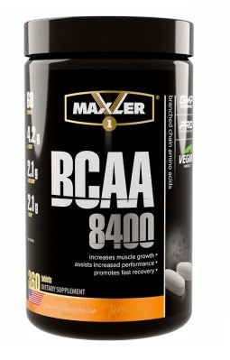 #MAXLER BCAA  8400 360 tab фото 1 — 65fit
