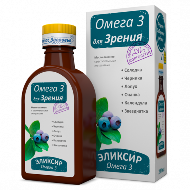 КОМПАС ЗДОРОВЬЯ Эликсир для зрения 200мл — 65fit