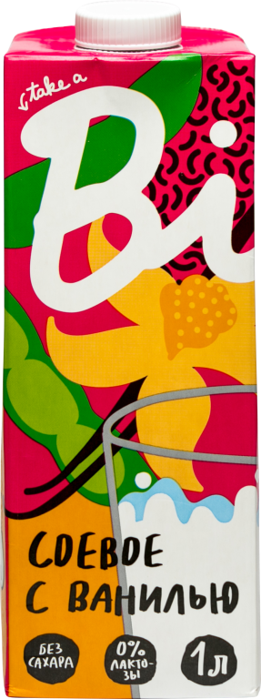 BITE MILK Напиток Соевый с ванилью пастеризованный 1л — 65fit