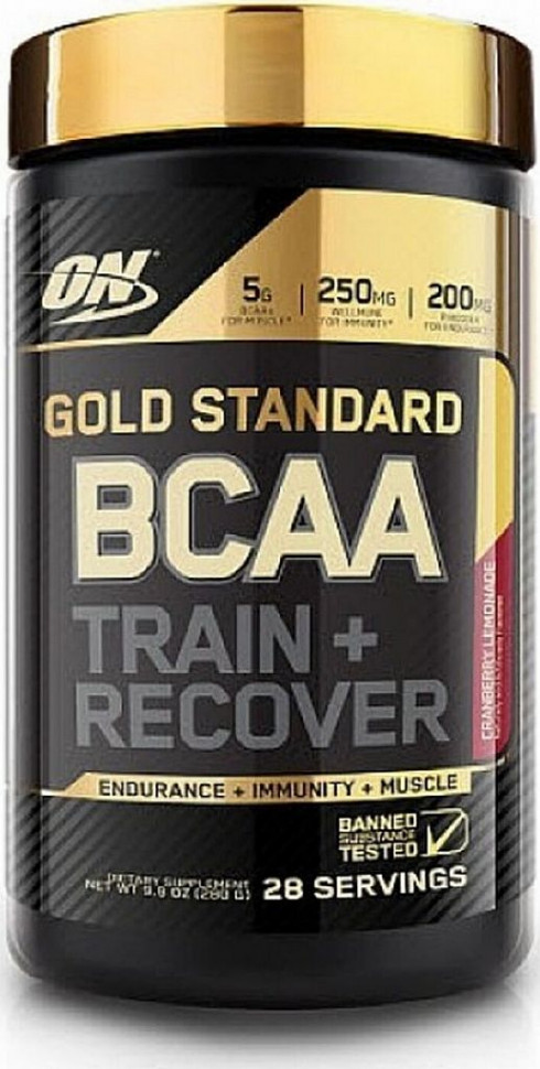 ON-Gold Standart BCAA 28serv Cranberry Lemonade фото 1 — 65fit