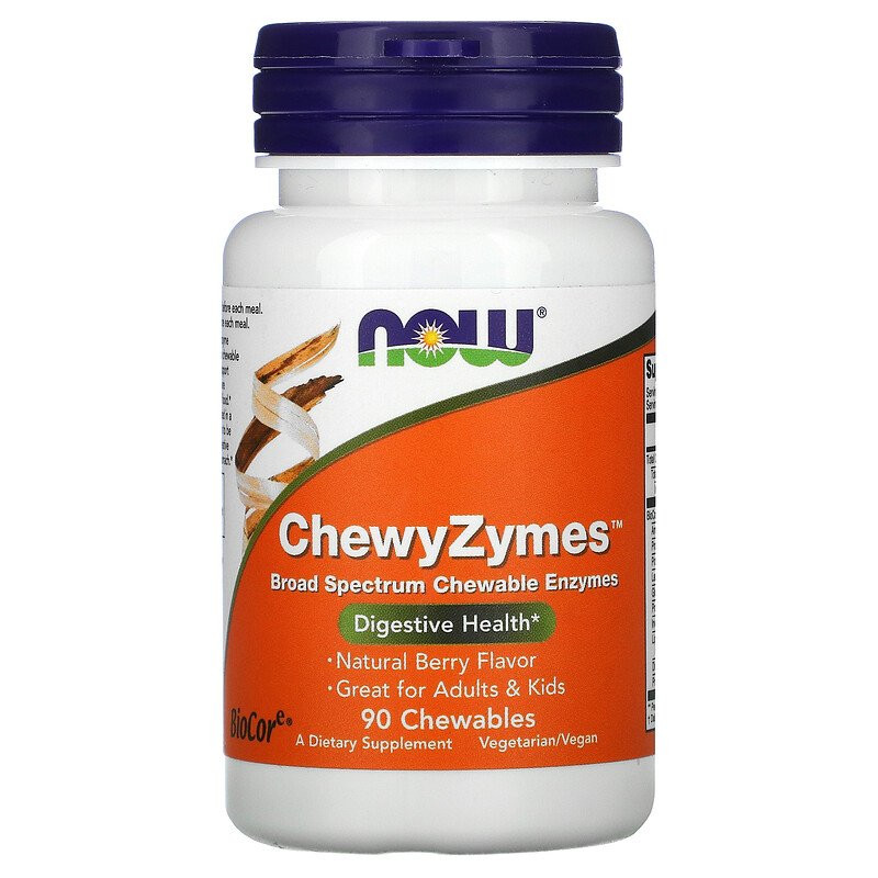 #NOW Chewyzymes 90 cap фото 1 — 65fit