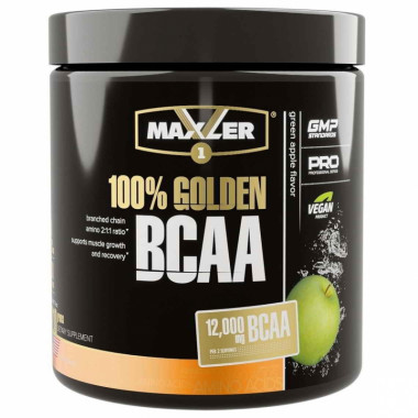 #MAXLER 100% Golden BCAA  210гр (Green apple) — 65fit