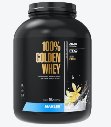 #Maxler Golden Whey 2lb  Vanila фото 1 — 65fit