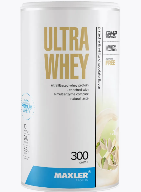 #Maxler Ultra Whey 300g Pistache White Chocolate фото 1 — 65fit