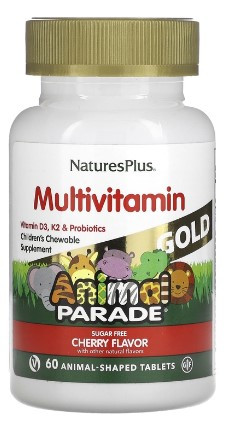 #Nature's Plus AP GOLD ASSORTED CHEWABLE 60 фото 1 — 65fit