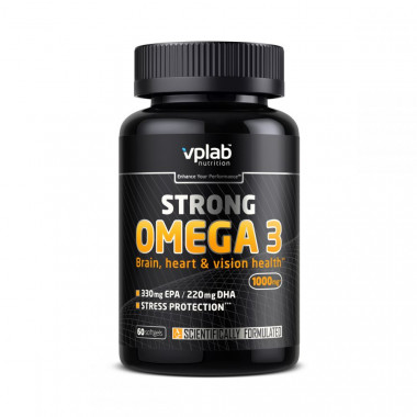 VPLAB STRONG OMEGA 3 60 капсул — 65fit
