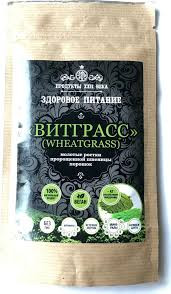 ПРОДУКТЫ XXII ВЕКА Витграсс молотые ростки пророщенной пшеницы порошок  дойпак 100гр — 65fit