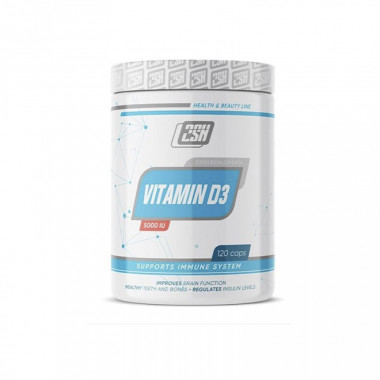 #2SN Vitamin D3 5000 120cap — 65fit