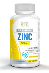 #PROPER VIT Premium Zinc  50mg 100ct — 65fit