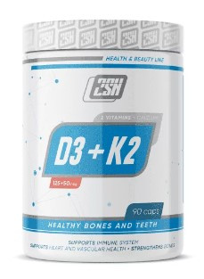 #2SN Vitamin D3+Calcium+K2 90 caps фото 1 — 65fit