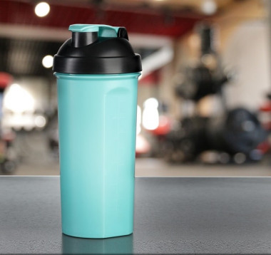 Шейкер бирюзовый 900мл (3533177) — 65fit
