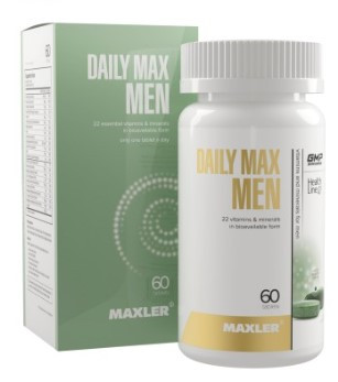 #MAXLER. Daily Max Men 60 tabs. — 65fit