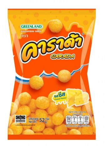 Carada rice ball squid flavoured 52g. Рисовые шарики с сыром фото 1 — 65fit