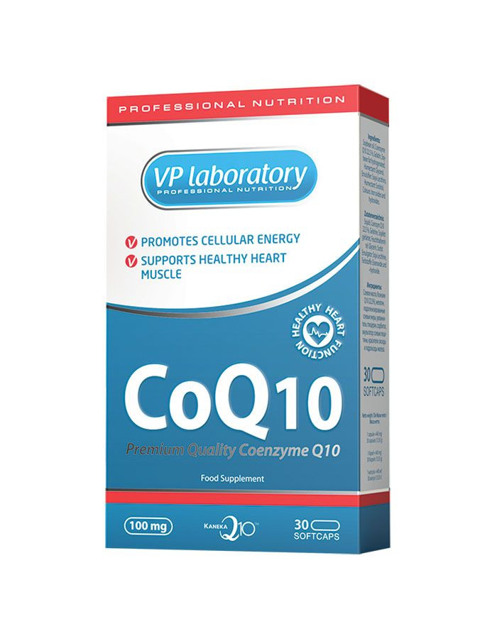 Coenzyme Q10 30капс, VPLab фото 1 — 65fit