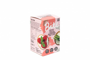 BITE КРЕКЕРЫ Овсяные с семенами подсолнечника, льна и чиа 200г — 65fit