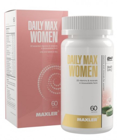 #MAXLER. Daily Max Women 60 tabs. &mdash; 65fit