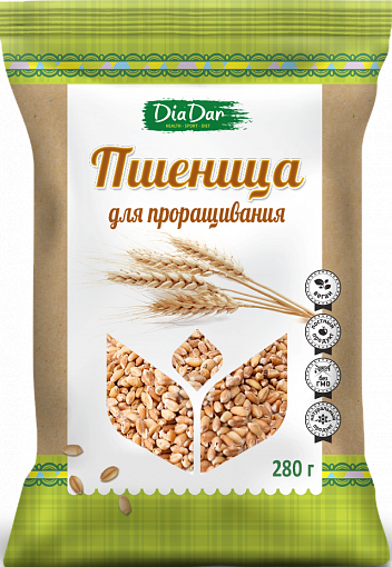 DiaDar Пшеница для проращивания 280г фото 1 — 65fit