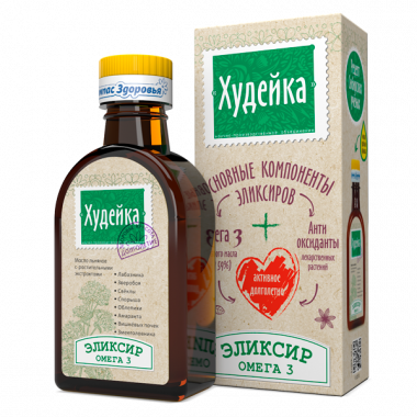 Масло льняное Худейка 200мл, Компас здоровья — 65fit