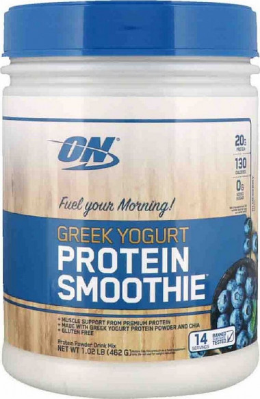 ON-Greek Yogurt Protein Smoothie 1.02lb Blueberry — 65fit