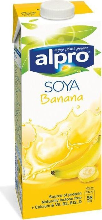 ALPRO Напиток Соево-Банановый 1л — 65fit