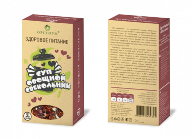 ОРГТИУМ Суп овощной свекольник (8 порций) 180г — 65fit