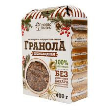 ДРЕВО ЖИЗНИ Гранола шоколадная с бананом 400г — 65fit