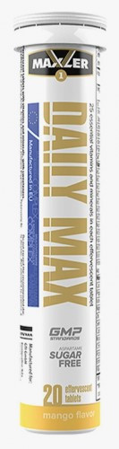 #MAXLER. Daily Max 20 tabs. шипучки Апельсин — 65fit