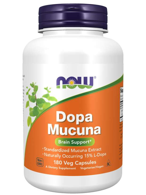 #NOW  Dopa Mucuna 180 cap фото 1 — 65fit