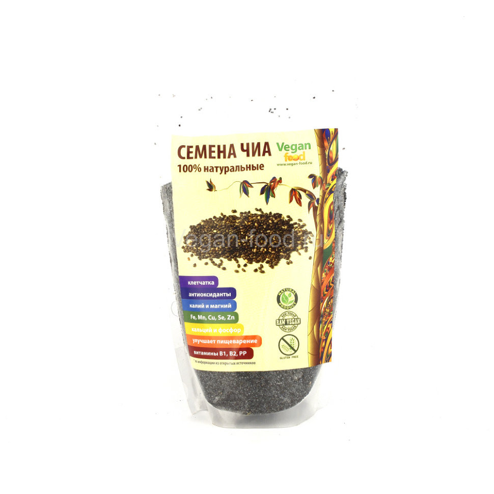 VEGAN FOOD Семена Чиа 250г фото 1 — 65fit