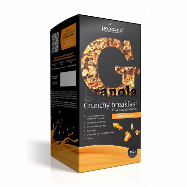 POLEZZNO Гранола Апельсин 250г/8 — 65fit