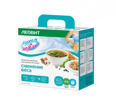 Для Сбалансированного питания и снижения веса меню. Кейс — 65fit