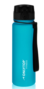 Бутылка спортивная Onlytop Fitness 500 мл, цвет голубой   9824385 &mdash; 65fit