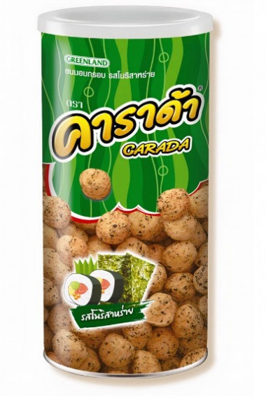 Carada rice ball nori seaweed flavoured 90g. Рисовые шарики со вкусом морских водорослей нори — 65fit