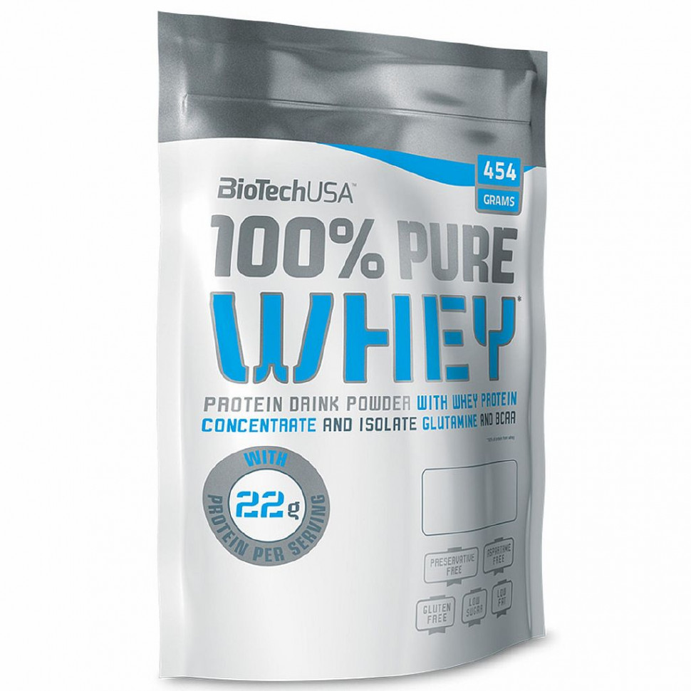 Pure Whey вишневый йогурт 454g, BioTech фото 1 — 65fit