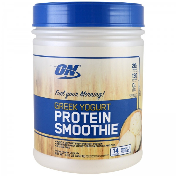ON-Greek Yogurt Protein Smoothie 1.02lb Vanilla фото 1 — 65fit