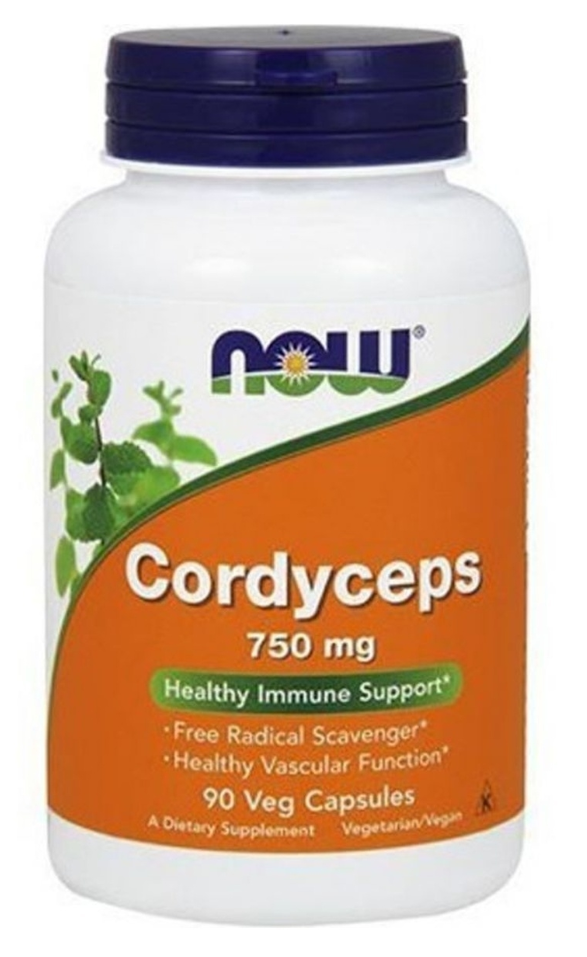 NOW Cordyceps 750 90 Caps фото 1 — 65fit