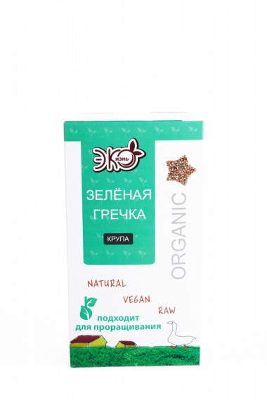 ХУТОР ЗДОРОВЬЯ Крупа Зеленая гречка  300г — 65fit