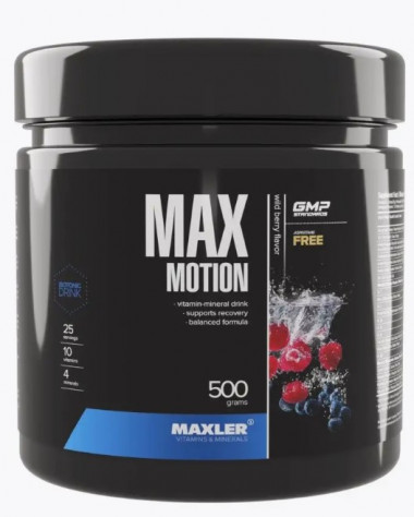 #MAXLER MAX Motion 500g Wild Berry &mdash; 65fit