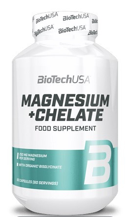 #BioTech Magnesium+Chelate 60 caps фото 1 — 65fit