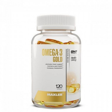 # MAXLER  Omega- 3 Gold 120 caps USA — 65fit