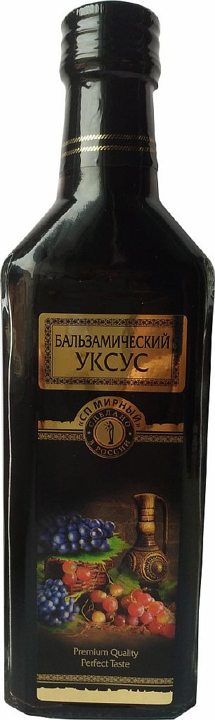 СП МИРНЫЙ Уксус бальзамический 6% (стекло) 250мл — 65fit